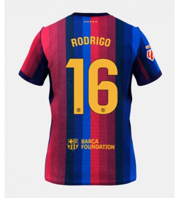 Barcelona Rodri Hernandez #16 Hjemmebanetrøje 2026-27 Kortærmet Barcelona Rodri Hernandez #16 Hjemmebanetrøje 2026-27 Kortærmet